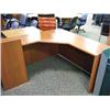 Image 1 : Cherry U-shape Double Corner Desk Suite