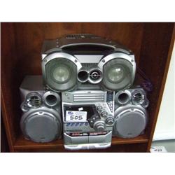 JVC Stereo And Subwoofer