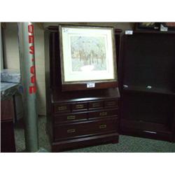 Mahogany Office Armior / Office Organizer