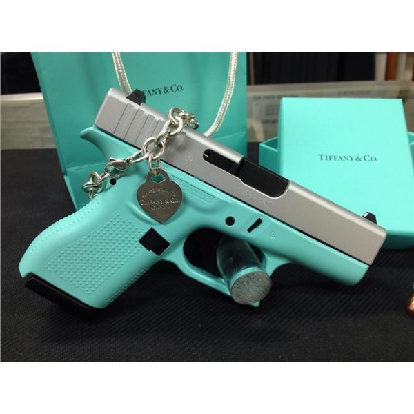 Tiffany & Co. Bracelet, Glock 43 Tiffany Blue 9mm & Spa Package