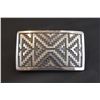 Image 2 : Navajo Rug Pattern Belt Buckle by Dan Jackson