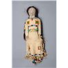 Image 1 : Plains Beaded Doll with Baby Cradle