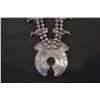 Image 7 : Zuni Squash Blossom Necklace 12 Blossoms