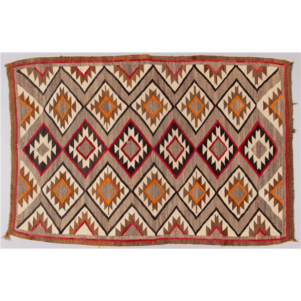 Navajo Red Mesa Rug