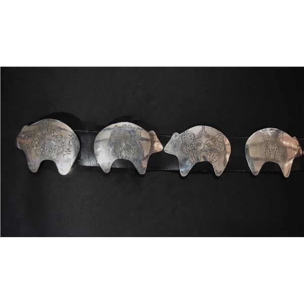 Bear Concho Belt