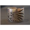 Image 3 : Hopi Parrot Design Cuff by Manuel Hoyungowa