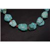 Image 3 : Lot of 3 Strand Necklaces: 1) Turquoise and Coral Strand, 2) Multi Stone Strand, 3) Lone Mountain Tu