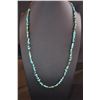 Image 4 : Lot of 3 Strand Necklaces: 1) Turquoise and Coral Strand, 2) Multi Stone Strand, 3) Lone Mountain Tu