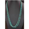 Image 2 : Lot of 3 Necklaces: 1) Turquoise 2-Strand, 2) Silver Birds with Turquoise Inlay, 3) Choker Shell