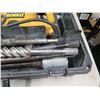 Image 8 : DeWalt DW530 Rotary Hammer w/ Misc Bits in Hard Case