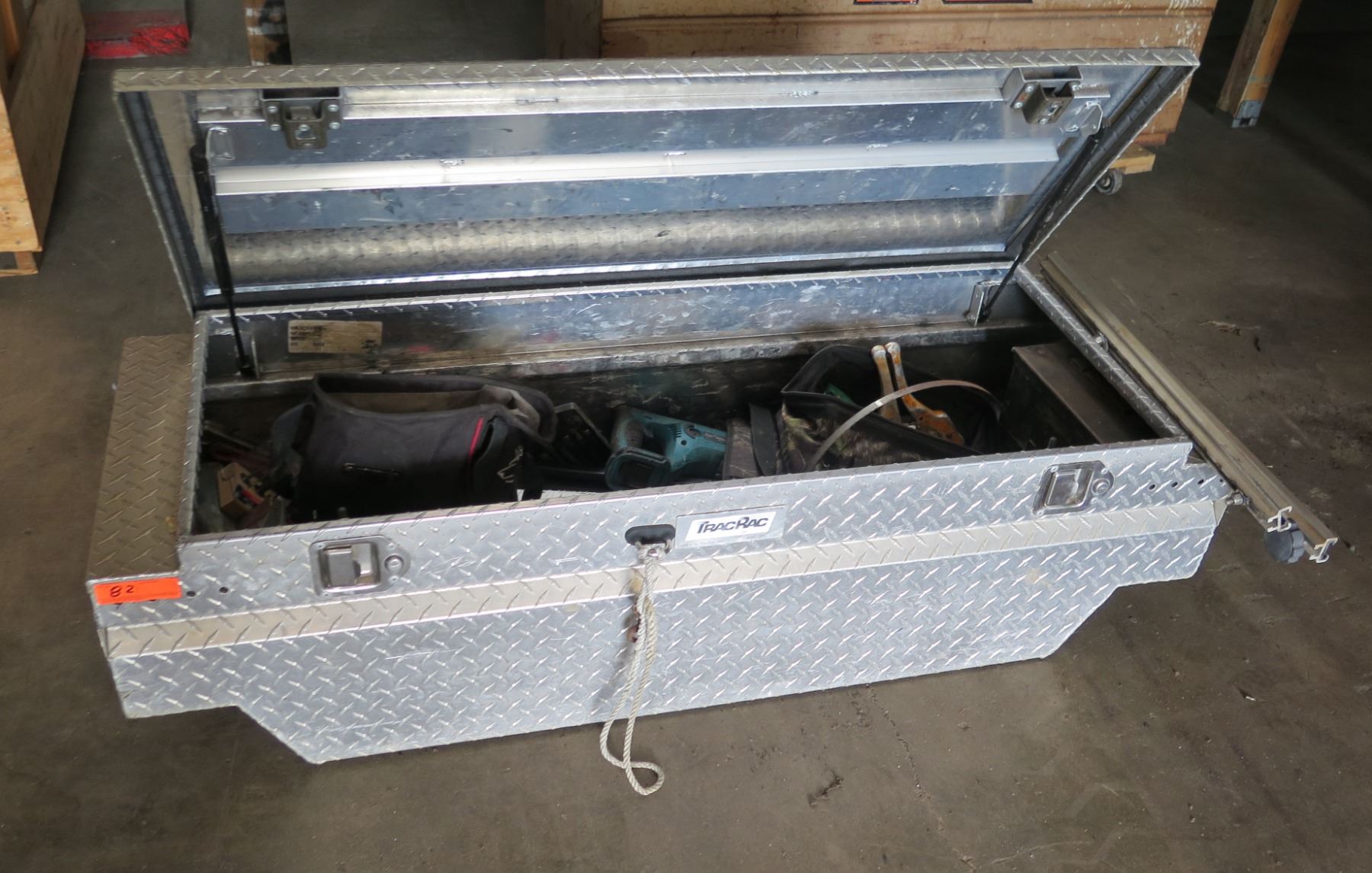 Tac Rac TracRac Diamond Plate Truck Box & Contents: Tools, Hardware, etc