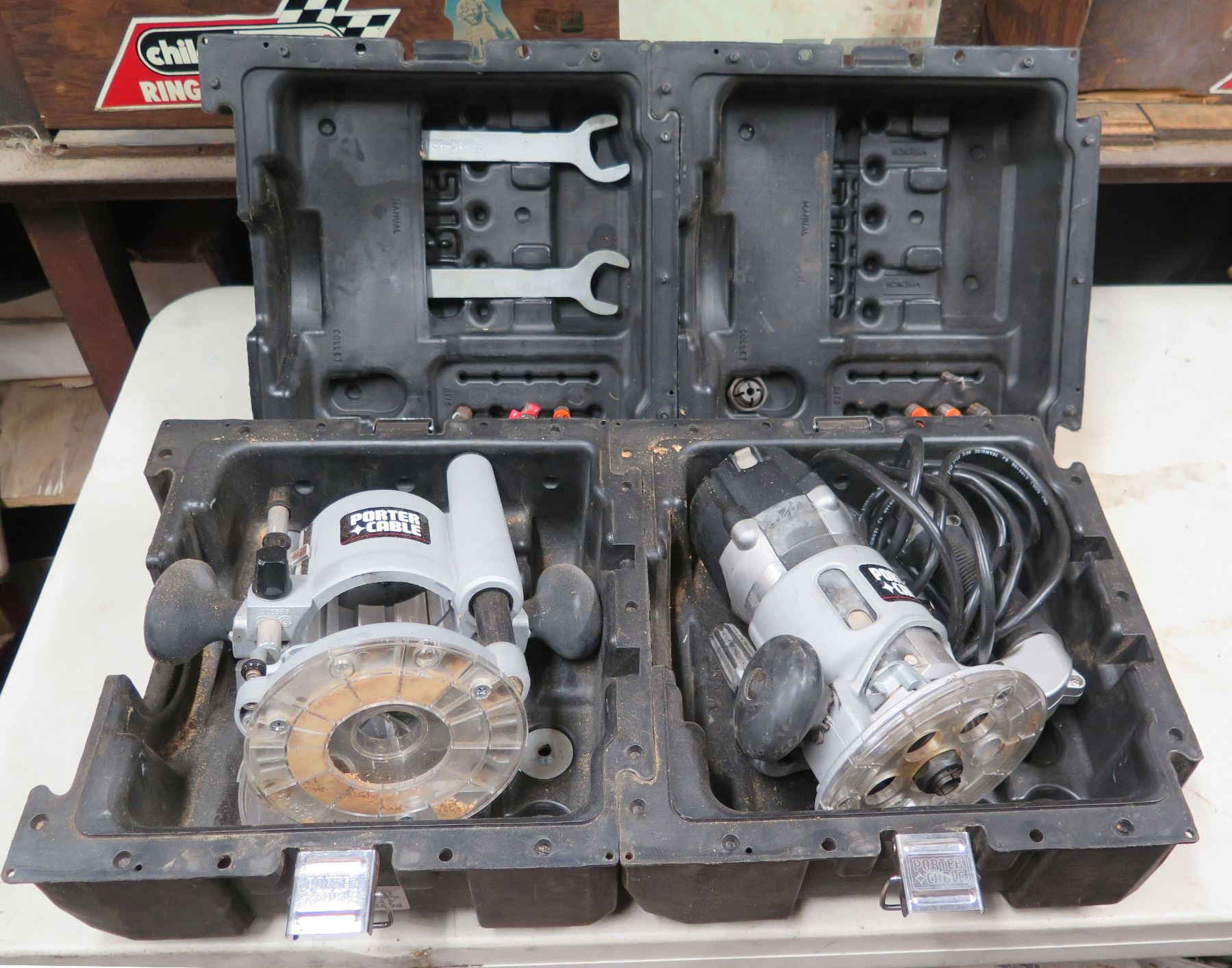 Porter-Cable 891 Heavy Duty Routers in Hard Case