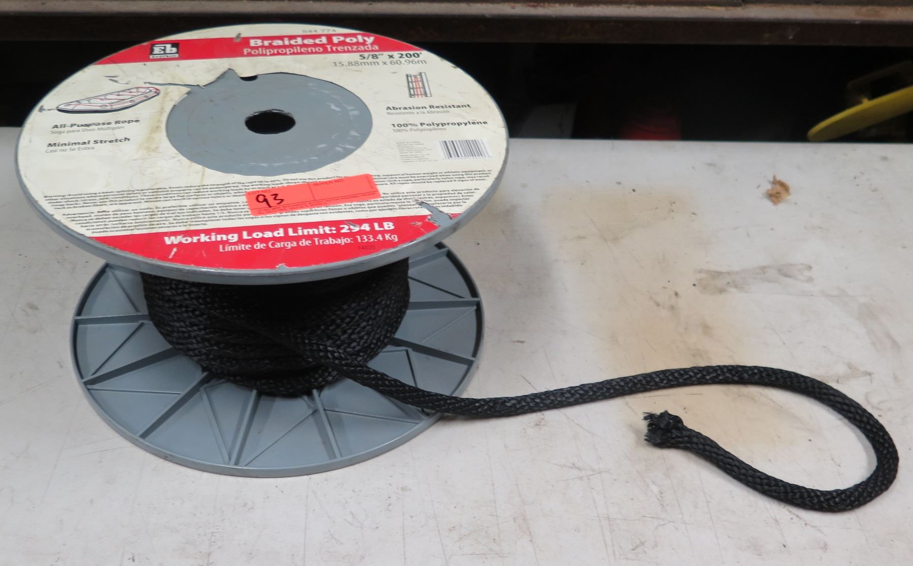 Spool Rope Cover Spool Braided Poly All Purpose Rope
