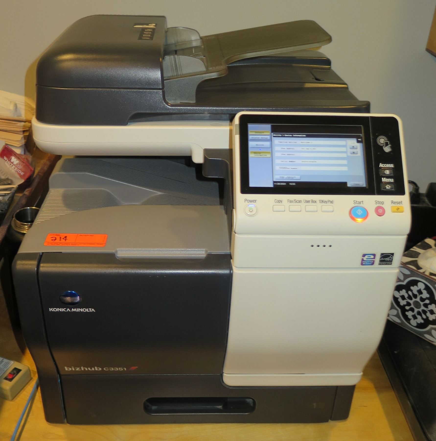 Konica Minolta bizhub C3351 Color Copier Printer Scanner