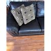 Image 2 : Faux Leather Sectional Couch