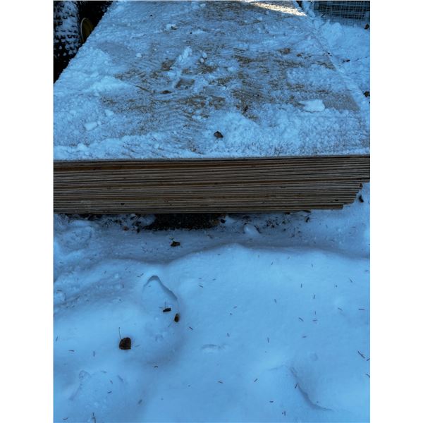 Sheets of Plywood