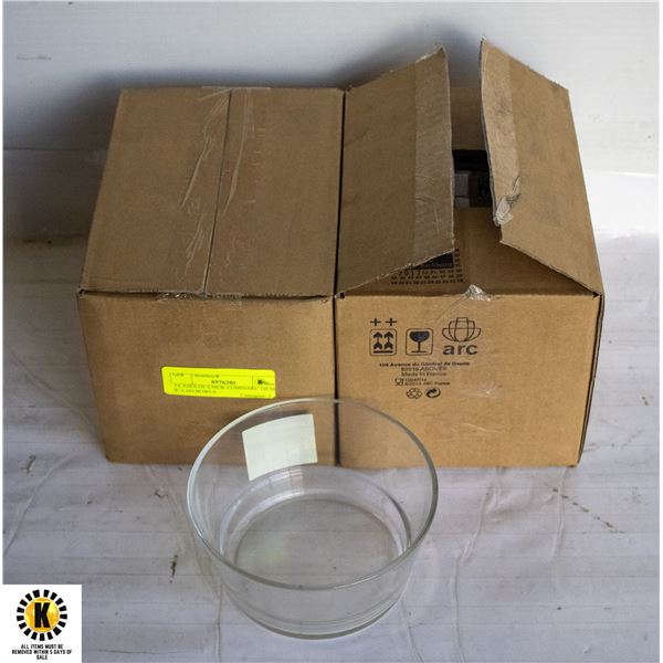 TWO CASES OF 6 NEW LUMINARC 14CM SALAD BOWLS