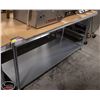 Image 2 : NEW 30" X 72" X 34" STAINLESS STEEL WORKTABLE W/
