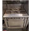 Image 1 : GARLAND 6 BURNER NATURAL GAS RANGE W/ OVEN