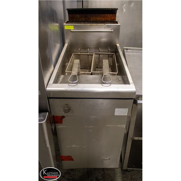 QUEST DOUBLE BASKET DEEP FRYER