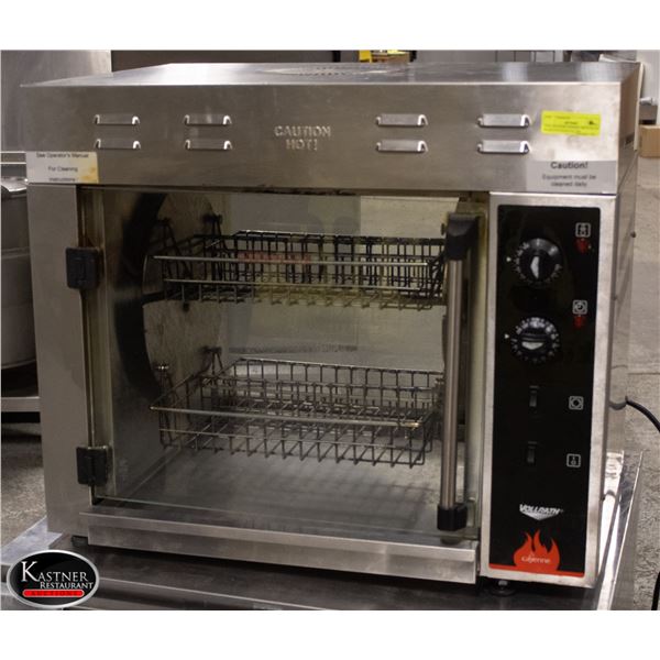 VOLLRATH ROTISSERIE BROILER W/ BASKETS COUNTER TOP