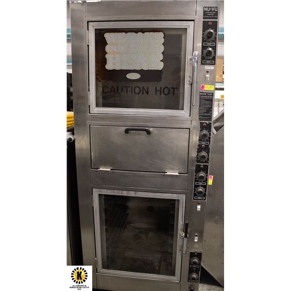 NU-VU DECK OVEN / PROOFER CIRCULATING AIR OVENS