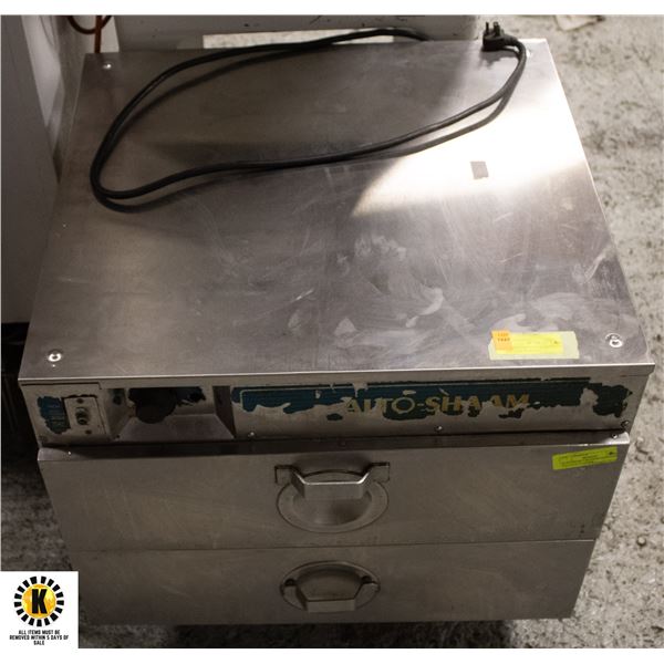 ALTO-SHAM 2 DRAWER COUNTER TOP FOOD WARMER