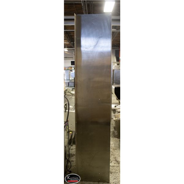 95" STAINLESS STEEL WALL MOUNT SHELF