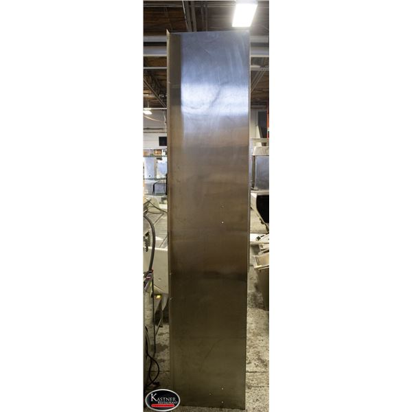 95" STAINLESS STEEL WALL MOUNT SHELF