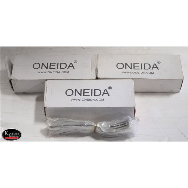 36 ONEIDA THOR SALAD FORKS