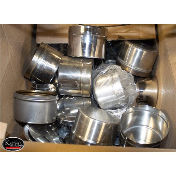 APPROX 46 NEW & USED STERNO HOLDERS