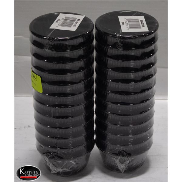 24 3OZ PLASTIC RAMKINS