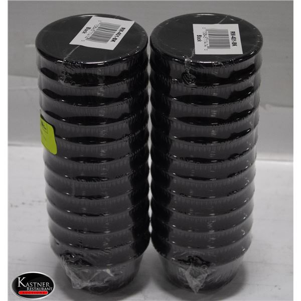 24 3OZ PLASTIC RAMKINS