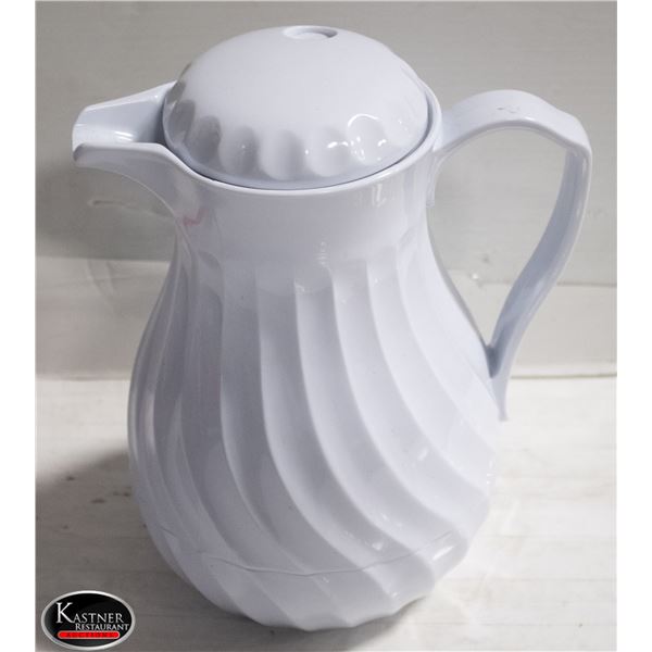 NEW WHITE 64OZ VOLLRATH SWIRL SERVE INSULATED