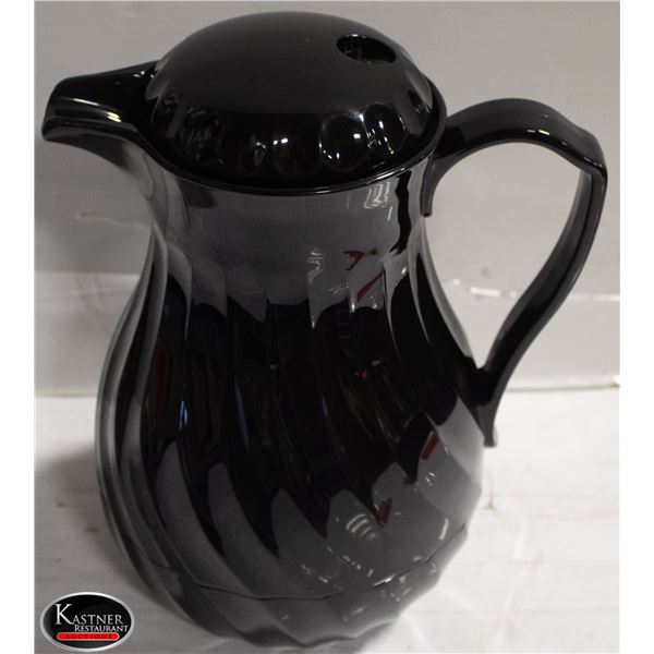 NEW BLACK 64OZ VOLLRATH SWIRL SERVE INSULATED
