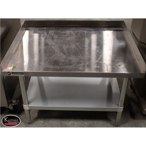 COOPER STEEL 36" X 30"  S/S EQUIPMENT STAND