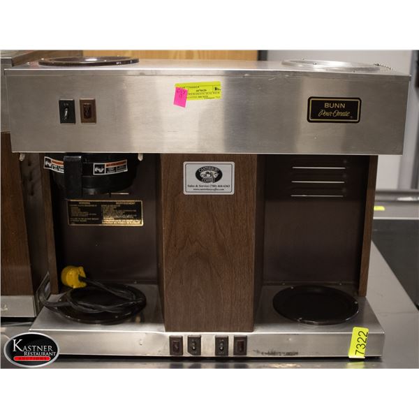 BUNN POUR-OMATIC DUAL POUR OVER COFFEE BREWER