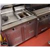 Image 3 : DOUBLE DEEP FRYER / FLAT TOP GRILL COMBO RANGE
