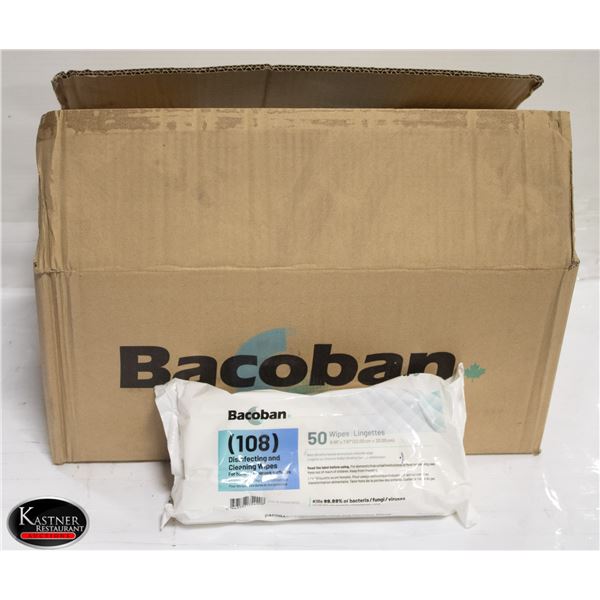 2 CASE OF BACO BAN WIPES