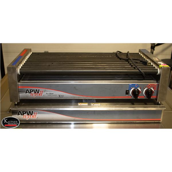 APW WYOTT TRU-HEAT ROLLER SYSTEM W/ HEATED BASE