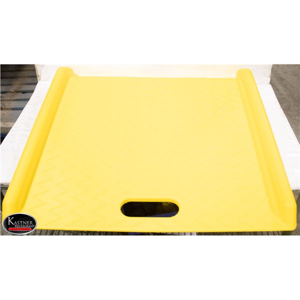 LOT OF 3 POLY CURB RAMPS