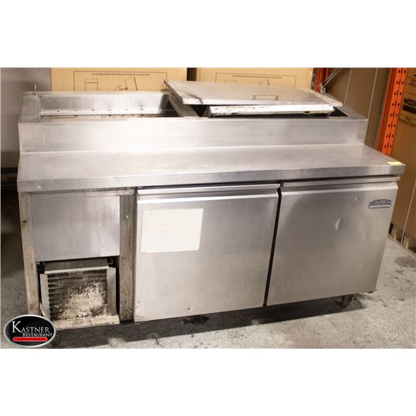 COLDTECH 70" S/S PIZZA PREP TABLE
