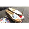Image 2 : SIZE 10 AUNT AND CHILD LASER CUT THONGS, EVERYDAY SORCERY DRIVING MOCCASINS AND ALBERTO VARGAS PURSE