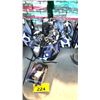 Image 1 : BLUE ABSTRACT PURSE, SMALL BUCKET BAG AND CELL PHONE PURSE