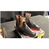Image 2 : SIZE 6.5 ALMOND BRANCH CRISS CROSS SLINGBACKS, CHEMIN DE FER COWBOY MULES,