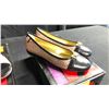 Image 2 : SIZE 6.5 RAISING HER SLEEVE HIGH HEEL PLATFORM PUMPS, ALMOND BRANCH CRISS CROSS SLINGBACKS,
