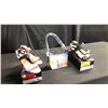 Image 1 : SIZE 10 MAISON MODERNE COVERED WEDGE SANDALS, BLUE ABSTRACT COVERED WEDGE SANDALS, MAISON