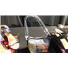 Image 3 : SIZE 10 MAISON MODERNE COVERED WEDGE SANDALS, BLUE ABSTRACT COVERED WEDGE SANDALS, MAISON