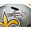 Image 2 : ALVIN KAMARA SIGNED NEW ORLEANS SAINTS FULL SIZE HELMET (BECKETT COA)