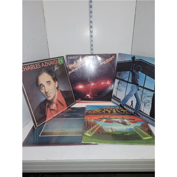 Lot of 5 Vinyl LP Records